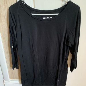 Volcom quarter sleeve with button